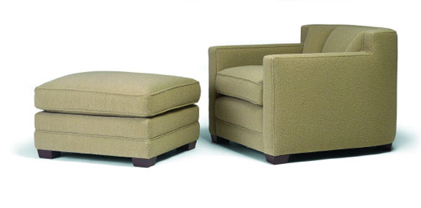 COMSTOCK CHAIR & OTTOMAN