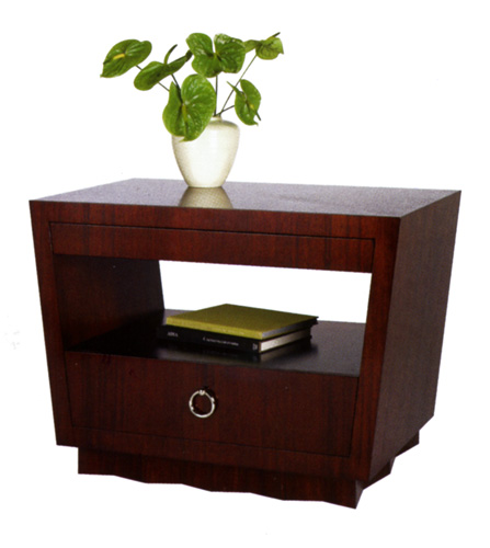 WEDGE SIDE TABLE