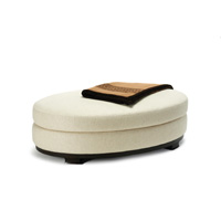 JACKS OVAL OTTOMAN